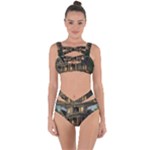 Victorian House In The Woods Bandaged Up Bikini Set 