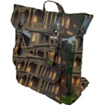 Victorian House In The Woods Buckle Up Backpack
