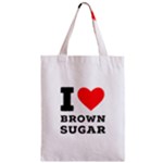 I love brown sugar Zipper Classic Tote Bag