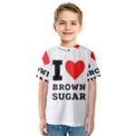 I love brown sugar Kids  Sport Mesh Tee