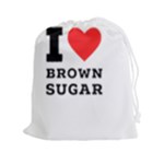 I love brown sugar Drawstring Pouch (2XL)