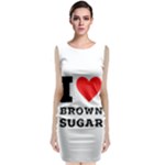 I love brown sugar Classic Sleeveless Midi Dress