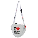 I love brown sugar Heart Shoulder Bag