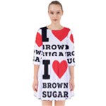 I love brown sugar Smock Dress