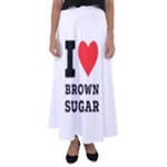 I love brown sugar Flared Maxi Skirt