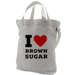 I love brown sugar Canvas Messenger Bag