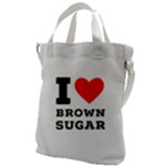 I love brown sugar Canvas Messenger Bag