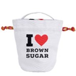 I love brown sugar Drawstring Bucket Bag