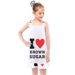 I love brown sugar Kids  Overall Dress