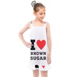 I love brown sugar Kids  Overall Dress