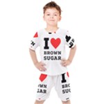 I love brown sugar Kids  Tee and Shorts Set