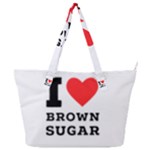 I love brown sugar Full Print Shoulder Bag