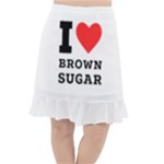 I love brown sugar Fishtail Chiffon Skirt