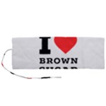 I love brown sugar Roll Up Canvas Pencil Holder (M)