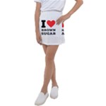 I love brown sugar Kids  Tennis Skirt