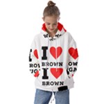 I love brown sugar Kids  Oversized Hoodie