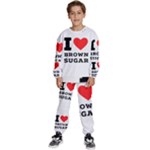 I love brown sugar Kids  Sweatshirt set