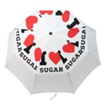 I love sugar  Folding Umbrellas