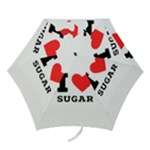I love sugar  Mini Folding Umbrellas