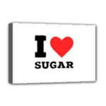 I love sugar  Deluxe Canvas 18  x 12  (Stretched)