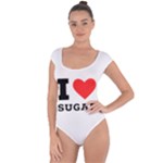 I love sugar  Short Sleeve Leotard 