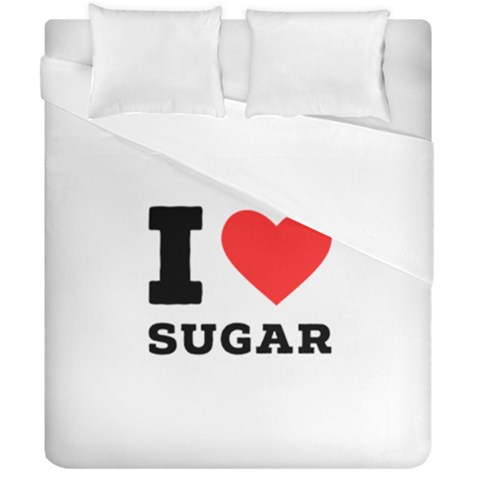I love sugar  Duvet Cover Double Side (California King Size) from ArtsNow.com