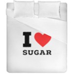 I love sugar  Duvet Cover Double Side (California King Size)