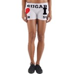 I love sugar  Yoga Shorts