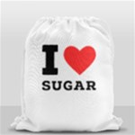 I love sugar  Drawstring Bag (Small)