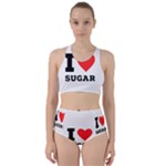 I love sugar  Racer Back Bikini Set