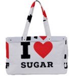 I love sugar  Canvas Work Bag