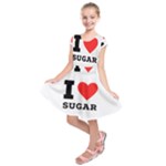 I love sugar  Kids  Short Sleeve Dress