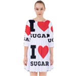 I love sugar  Smock Dress