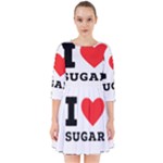 I love sugar  Smock Dress