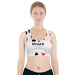 I love sugar  Sports Bra With Pocket