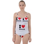 I love sugar  Sweetheart Tankini Set