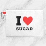 I love sugar  Canvas Cosmetic Bag (XL)