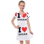 I love sugar  Kids  Cross Web Dress