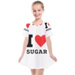 I love sugar  Kids  Smock Dress