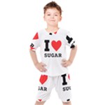 I love sugar  Kids  Tee and Shorts Set