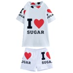 I love sugar  Kids  Swim Tee and Shorts Set