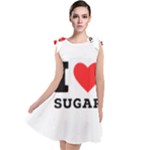 I love sugar  Tie Up Tunic Dress