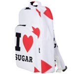 I love sugar  Double Compartment Backpack