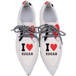 I love sugar  Pointed Oxford Shoes