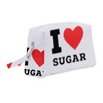 I love sugar  Wristlet Pouch Bag (Medium)