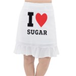 I love sugar  Fishtail Chiffon Skirt