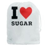 I love sugar  Drawstring Pouch (3XL)