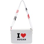 I love sugar  Double Gusset Crossbody Bag