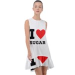 I love sugar  Frill Swing Dress