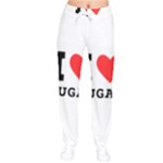 I love sugar  Women Velvet Drawstring Pants